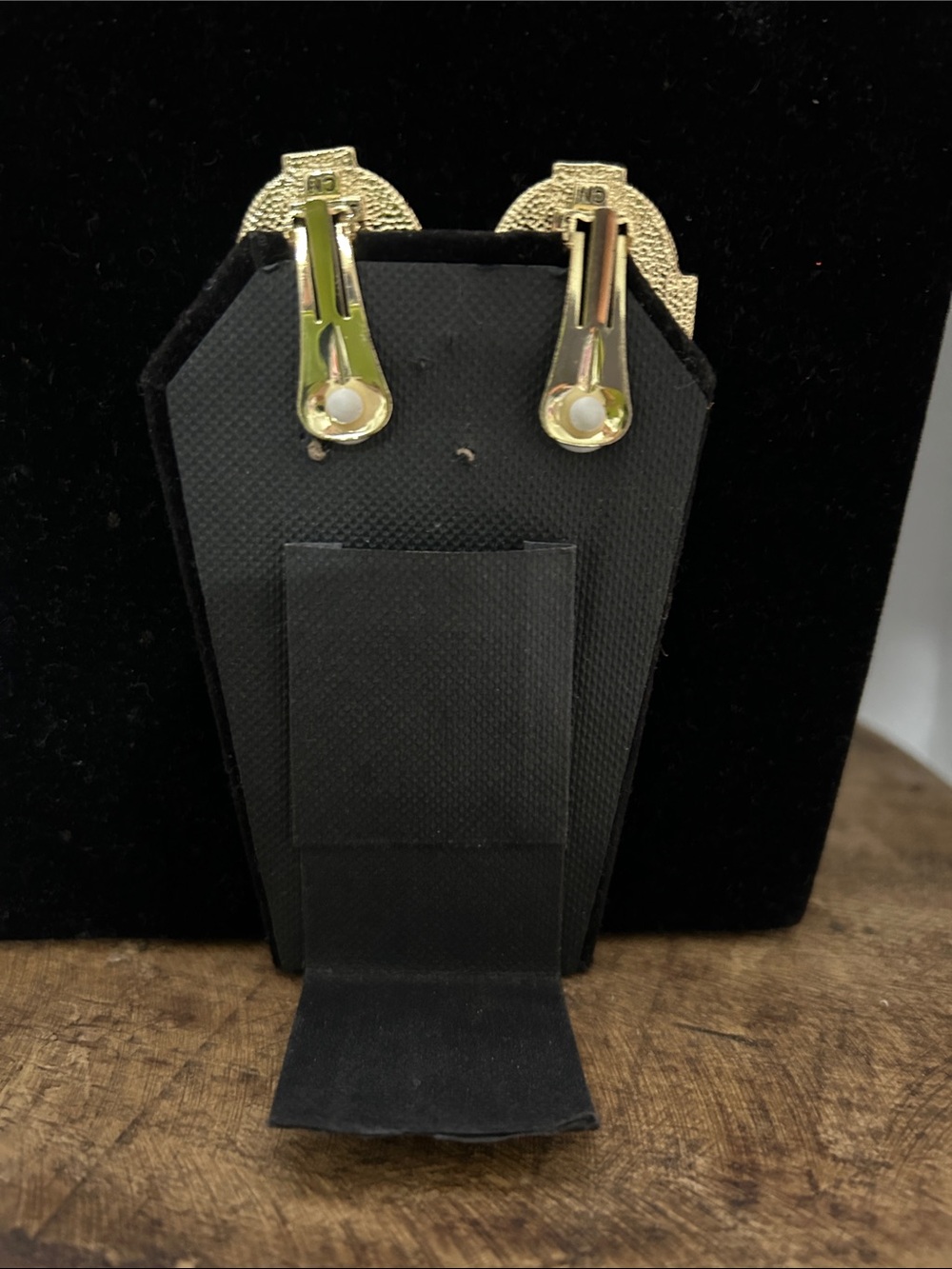 Vintage Jewelry Set by Scassi combination large purple and green stones - Picture 4 of 6